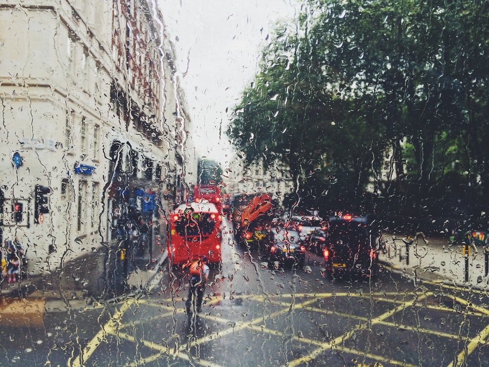 rainy london